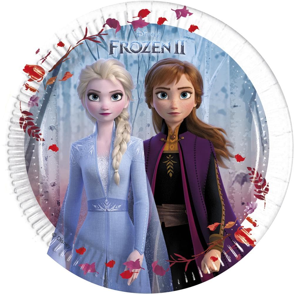 Disney – Frozen 2 Pahvilautanen 20 cm/ 8 kpl