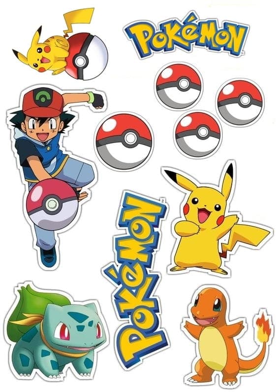 POKEMON kagevaffel POKEMON figurer wz1