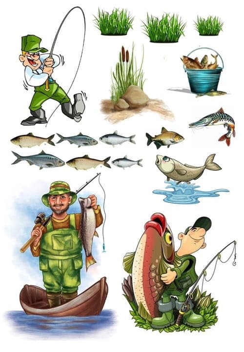 Vaffel til kage FISHMAN FISH FISH wz2