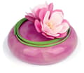 Miniatyrbild 3 av 3: MAGNOLIA wafer rosa blommor 6 st XL för att dekorera tårtor och bakverk