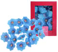 Miniatyrbild 1 av 2: HORTENSIA wafer berry 18 st blommor för att dekorera kakor och bakverk