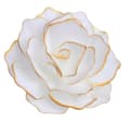 Miniatyrbillede 1 af 2: XXL Spiselig vaffelrose Pastella Golden Finesse vaffelblomster 12,5 cm
