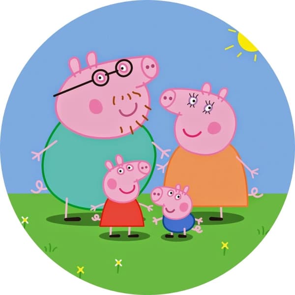 Peppa Pig -kakkuvohveli