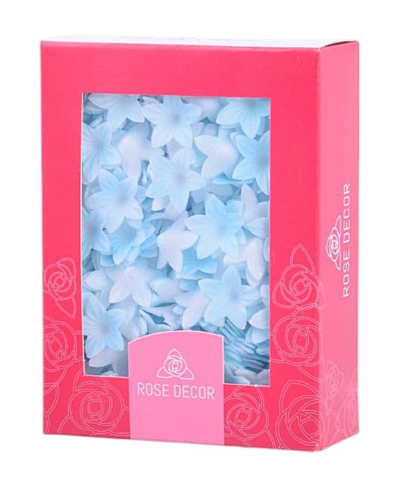 Mini blå vaffelblomster 400 stk.