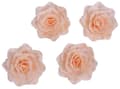 Miniatyrbillede 1 af 2: Spiselig vaffelrose til kinesisk kage stor ECRU 4 stk.