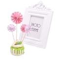 Miniatyrbillede 2 af 2: Kagetopper Cotillions PINK 4 stk. topper