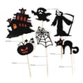 Pikkukuva 3 / 4: HALLOWEEN-kakunkoristeet 6 kpl setti