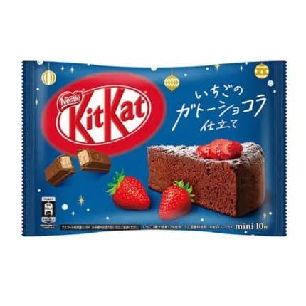 Kit Kat Mini Mansikka-suklaakakku 116g