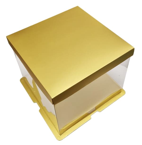 Kaklåda GULD 30x30x35cm HÖG