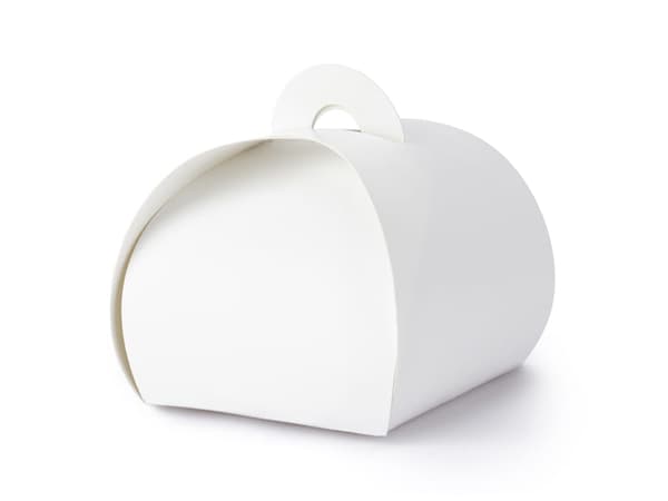 Makeisrasiat valkoiset 6x6x5,5 cm / 10 kpl