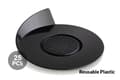 Miniatyrbillede 1 af 2: Monoportion Banquette base fi = 86mm/25 stk sort