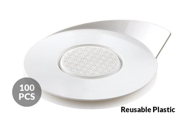 Monoportion Banquetten pohja fi = 86mm/100kpl valkoinen