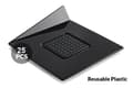 Miniatyrbillede 1 af 3: Monoportion Banquette-base 83x83mm/25 stk. sort