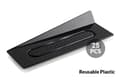 Miniatyrbillede 1 af 2: Monoportion Banquette-base 140x40mm/25 stk. sort