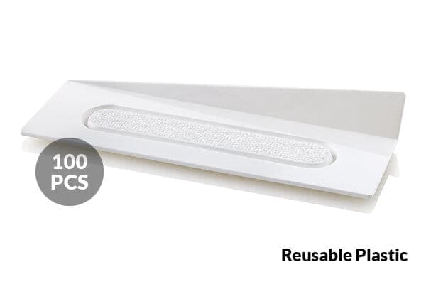 Monoportion Banquetten jalusta 140x40mm/100kpl valkoinen