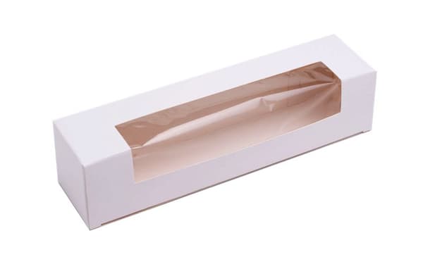 Æske til MEDIUM MAKARONER 20x4,5x4,5cm / 25 stk. pakke