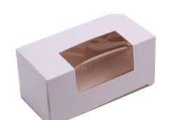 Æske til SMÅ MAKARONER 10x4,5x4,5cm / 25 stk. pakke