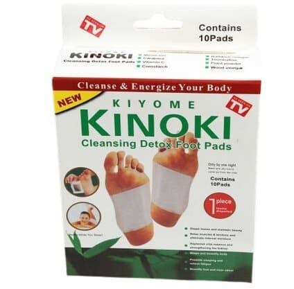 Kinoki Detox vyöhyketerapeuttinen jalkapohjalaastari 10 kpl
