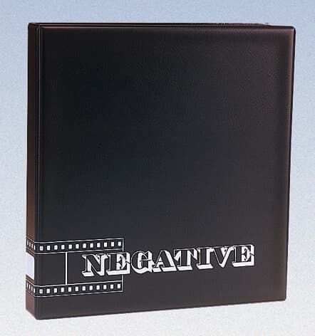 HAMA Negativ Ringbind Sort A4+25mm