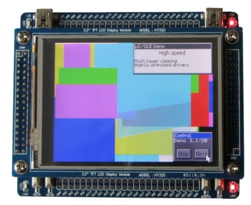 HY-Mini-kort med STM32F103VCT6 + LCD 3,2"" (miniSTM32_02)