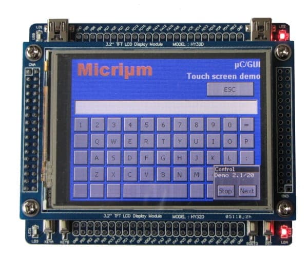 HY-Mini-kort med STM32F103VCT6 + LCD 3,2"" (miniSTM32_02)