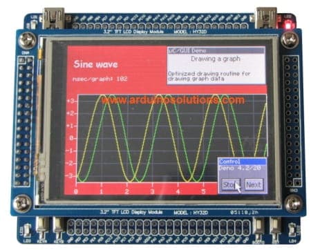 HY-Mini-kort med STM32F103VCT6 + LCD 3,2"" (miniSTM32_02)
