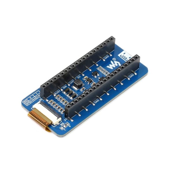 2,13"" E-Paper E-Ink Display til Raspberry Pi Pico 212×104 Rød/Sort/Hvid SPI