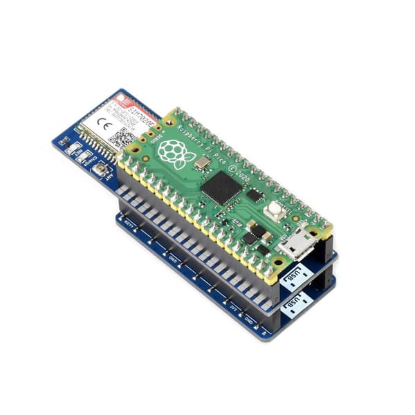 Modul med SIM7020E NB-IoT för Raspberry Pi Pico