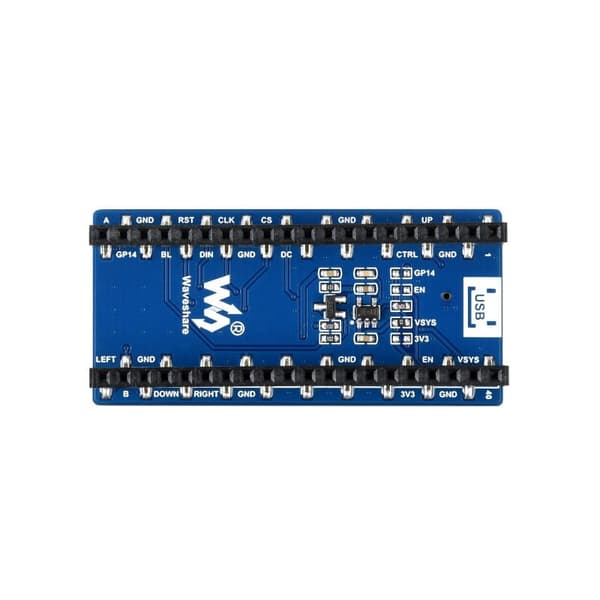 1,14" IPS-skærm til Raspberry Pi Pico 240×135 SPI