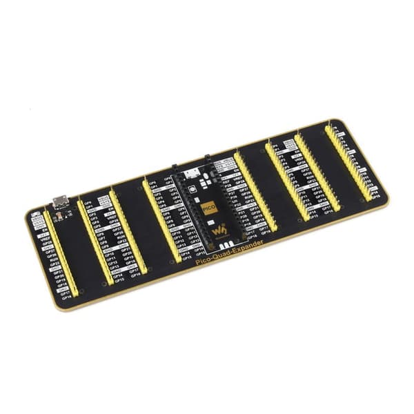 Quad-udvidelse - Quad-portudvidelse til Raspberry Pi Pico