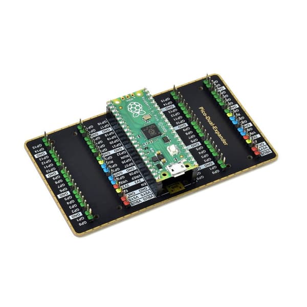 Dobbelt expander - Dobbeltportsudvidelse til Raspberry Pi Pico