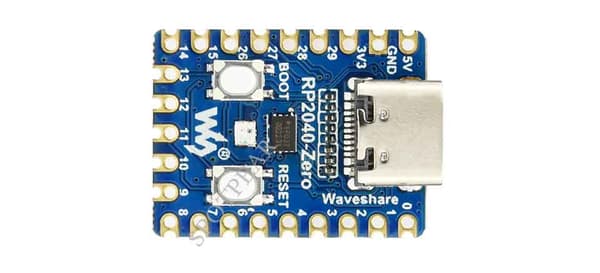RP2040-zero-kort kompatibelt med Raspberry Pi Pico RP2040