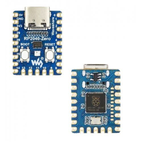 RP2040-zero-kort kompatibelt med Raspberry Pi Pico RP2040