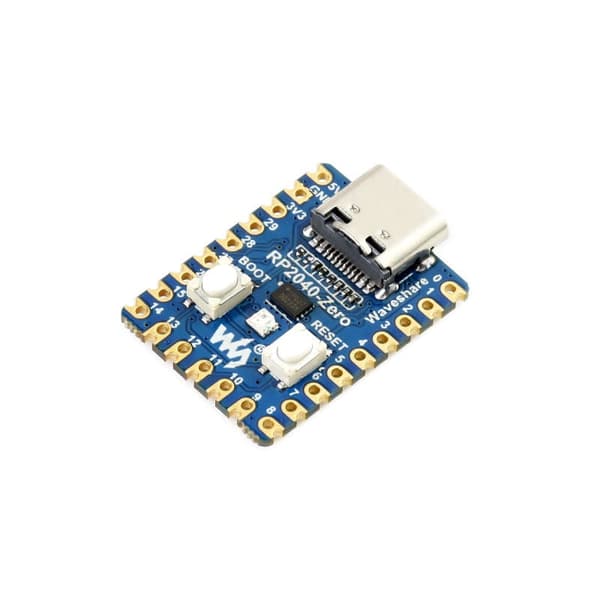 RP2040-zero-kort kompatibelt med Raspberry Pi Pico RP2040