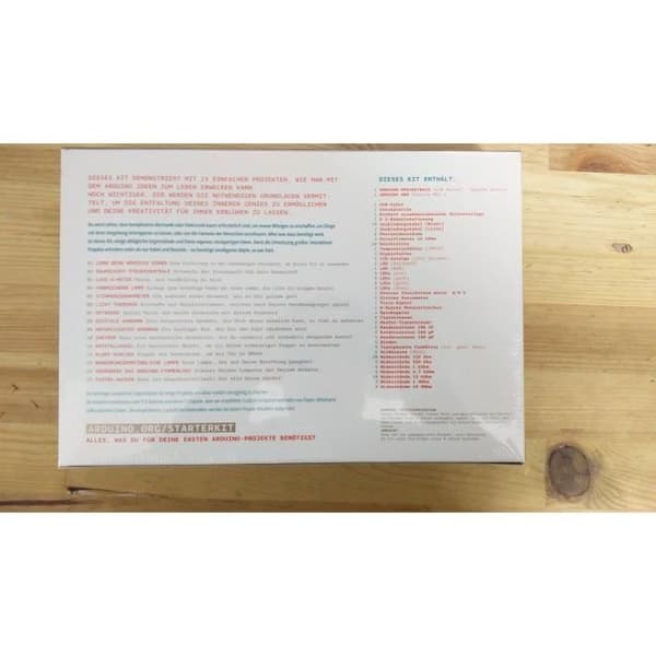 Arduino startpaket - ARDUINO - Arduino startpaket på tyska - Den perfekta startkittet för att börja med Arduino