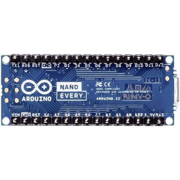 Arduino ABX00033 Nano Varje bräda med headers Nano