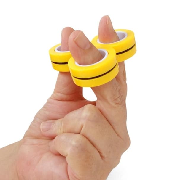 3-Pak - Magnetiske Ringer / Fidget Toys - Magnetkuler