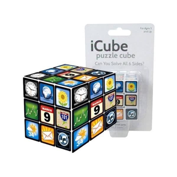 Pusselkub med smartphoneikoner - Rubiks kub - EUROWEB - 27 bitar - 25 min