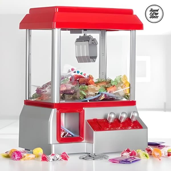 Klämmaskin - Sweet &amp; Pop Times - Flerfärgad - Röd