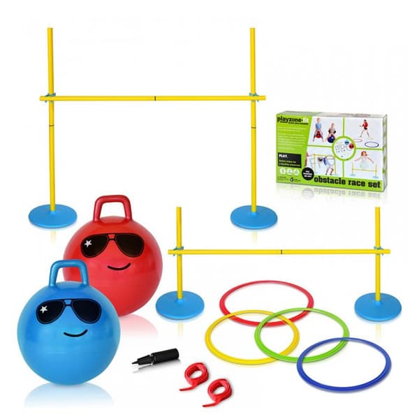 PLAYZONE-FIT HINDERLÖPPNINGSSET - TÄVLING HINDERLÖPPNINGSKURS FÖR