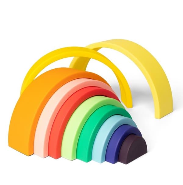 Little L - Multicolored Silicone Rainbow - COOL KIDS PROJEKT