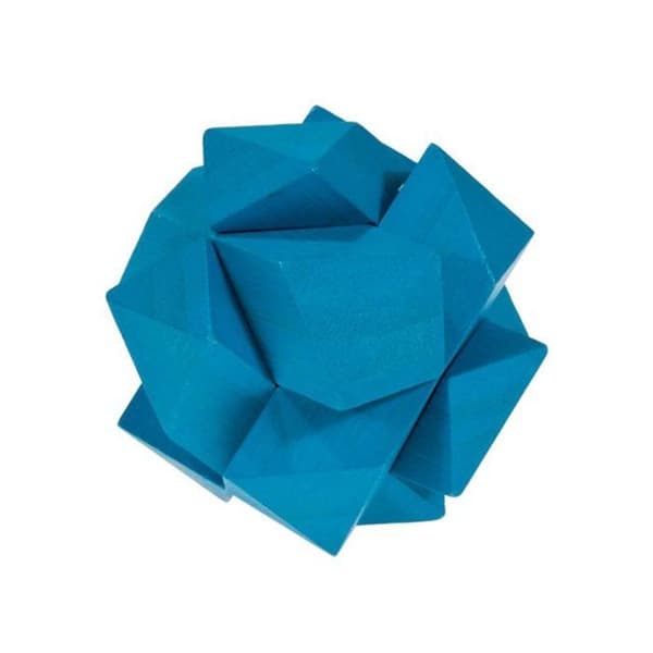 3D bambu pussel - Blue Angular Knot - För barn och vuxna - Blandat - Från 9 år