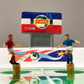 Pikkukuva 6 / 11: Pöytäjalkapallo / Foosball-pöytä / Foosball - Jalkapallopeli