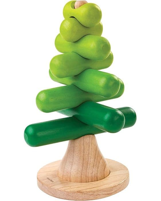 Stacking Tree - PLANLEKSAKER - Blandat - Från 24 månader - Mått 12,5 x 11,3 x 23 cm