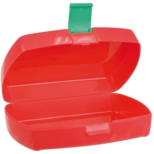 Barnsnacklåda - JEMINI - Jemini Peppa Pig - Röd - H.6.5 x L.17 x D.13.5 CM - Återanvändbar servis