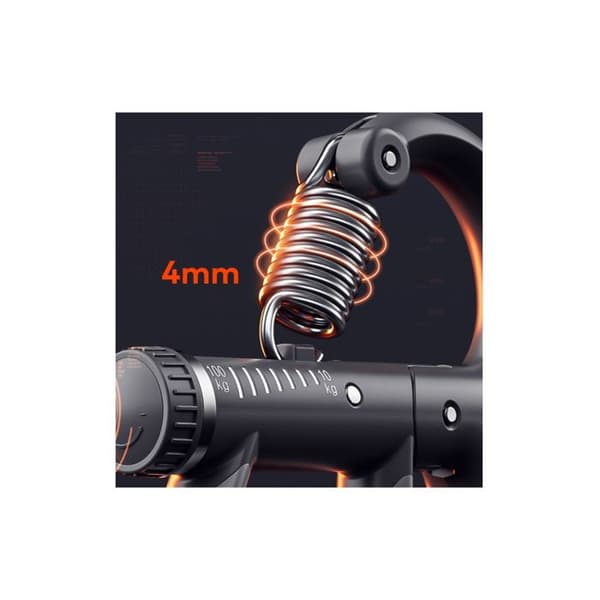 Muskelklämmor - DF SPORTS - B207 - Justerbart motstånd 10-100KG - Digital räknare - Ergonomisk