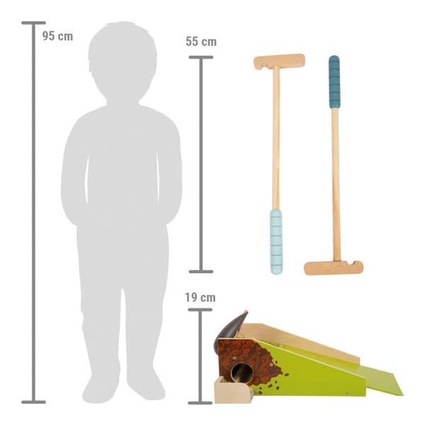 Liten fotsällskap - Minigolf för barn Taupe - LEGLER
