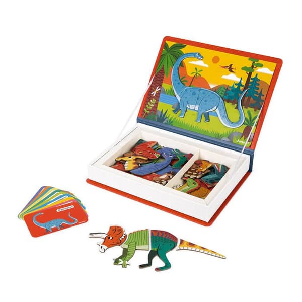 Magneti Bok tema Dinosarier