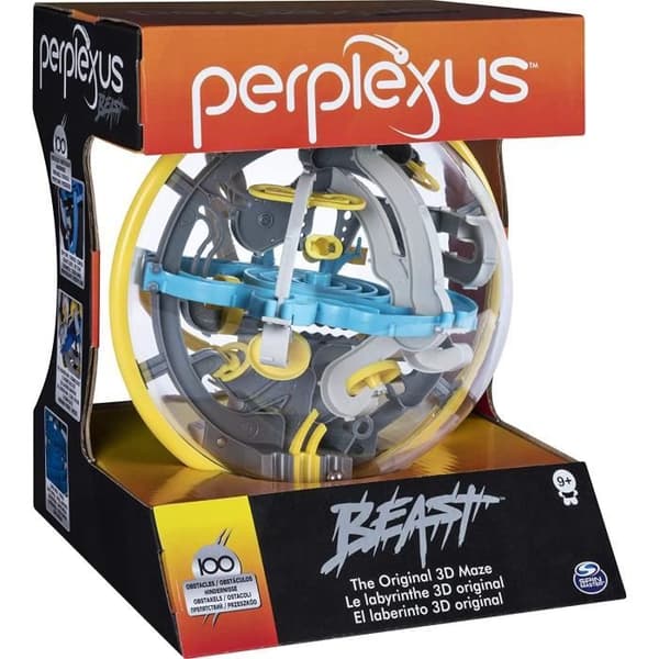 Perplexus Beast, Labyrint 3D Original Banor Med 100 Utmaningar, Action- och Reflextspel, Pussel för Barn, Barnleksak 9 År