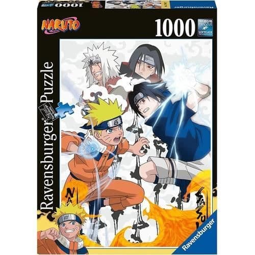 Puzzle 1000 Piece Cartoon Puzzle Game - Ravensburger - Naruto vs. Sasuke